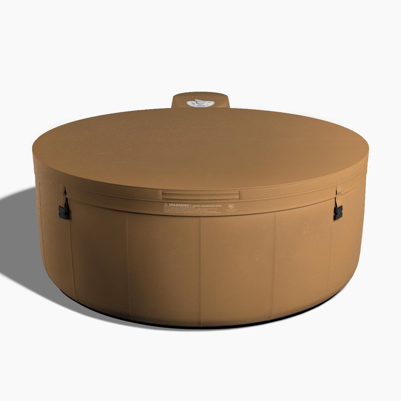 Softub Whirlpool LEGEND für 3-4 Pers.- Ø 180 cm - 830 l - camel blue