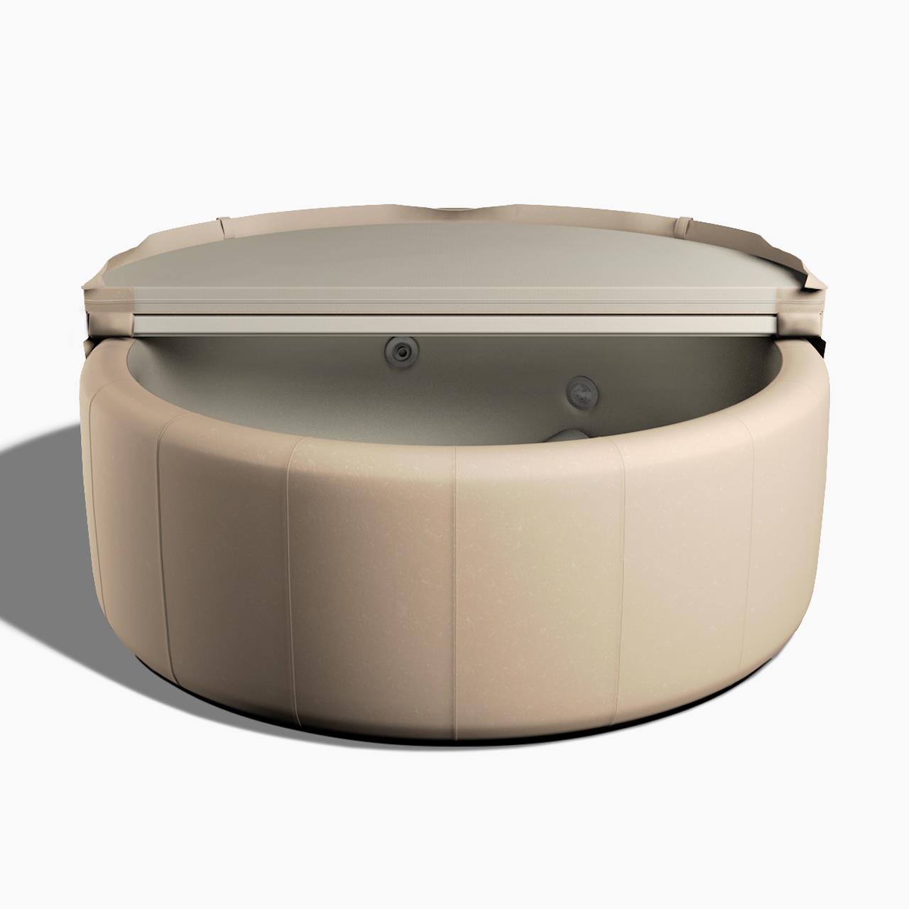Softub Whirlpool LEGEND für 3-4 Pers.- Ø 180 cm - 830 l - almond pearl