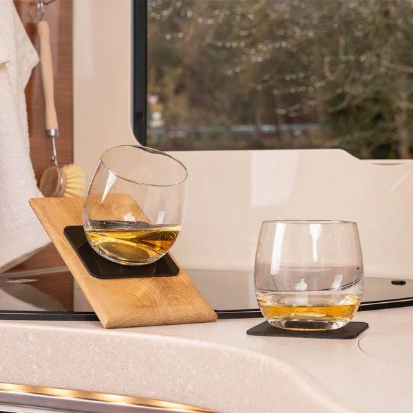 Magnet-Kristallgläser Whisky - klar - 2er Set von Silwy