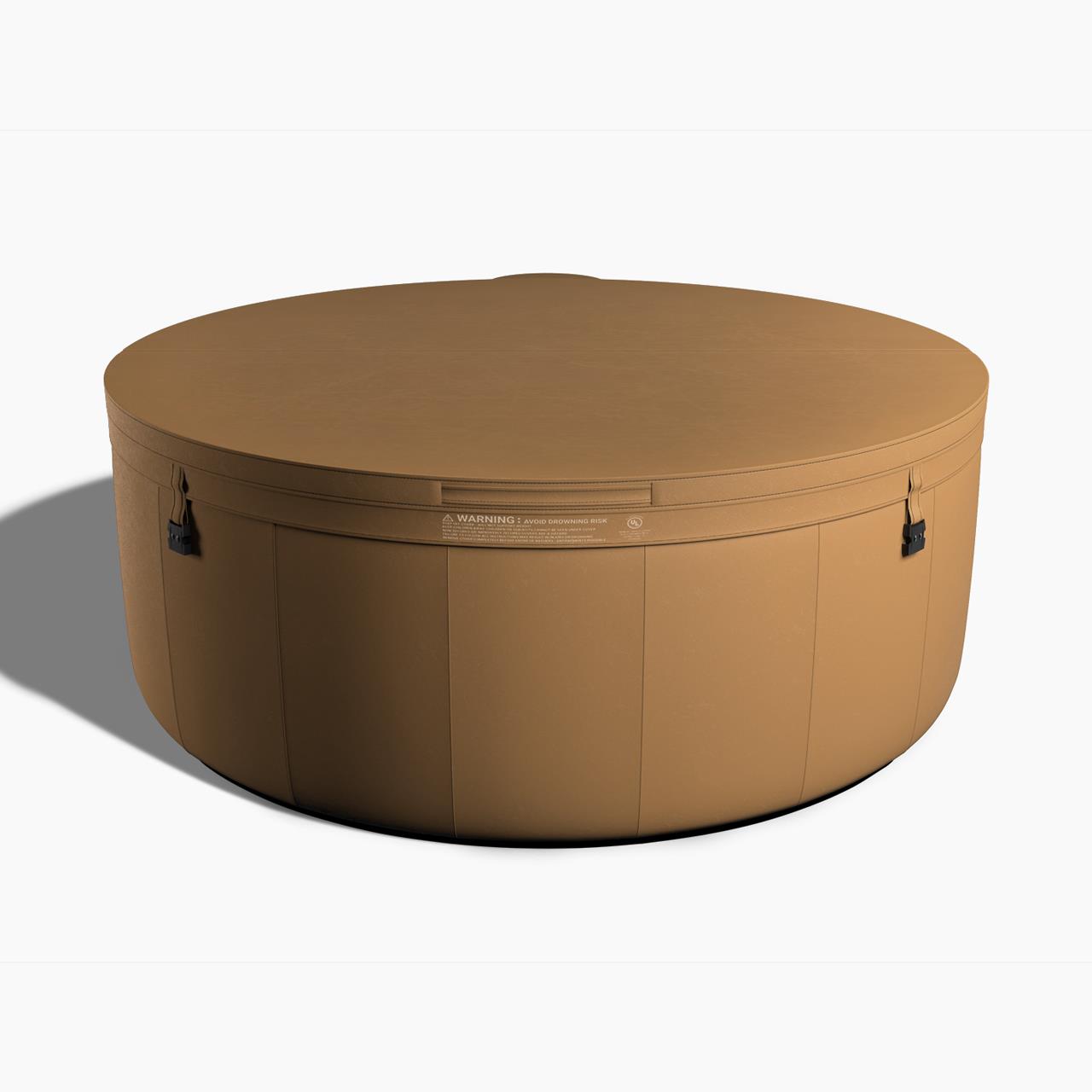 Softub Whirlpool RESORT für 5-6 Pers. - Ø 200 cm - 1130 l - camel pearl